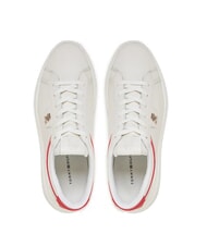 TOMMY HILFIGER POINTY COURT Zapatillas de cuero blanco - Zapatos Mujer - 5