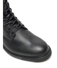 TOMMY HILFIGER HILFIGER OUTDOOR Botines de piel con cuello acolchado negro - Zapatos Hombre - 3