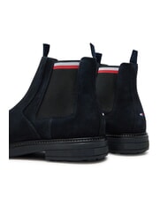 TOMMY HILFIGER HILFIGER OUTDOOR Botines de ante azul - Zapatos Hombre - 5
