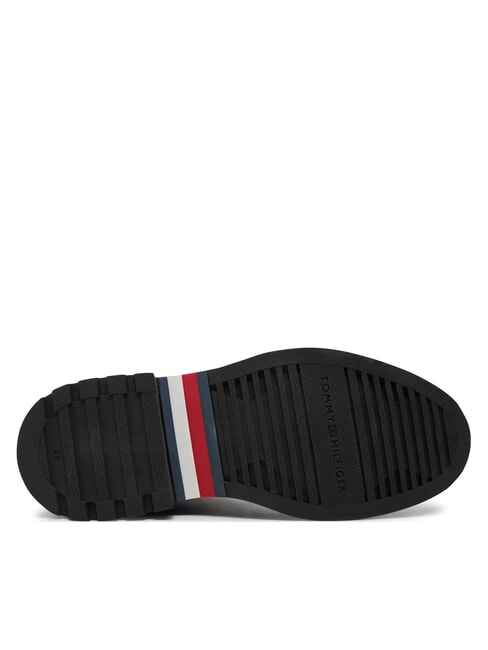 HILFIGER COMFORT Botines de piel con cordones y cremallera negro - Zapatos Hombre