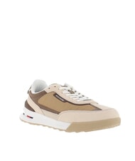 TOMMY HILFIGER RETRO RUNNER Zapatillas de piel y tela beige - Zapatos Hombre - 3