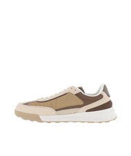 TOMMY HILFIGER RETRO RUNNER Zapatillas de piel y tela beige - Zapatos Hombre - 4