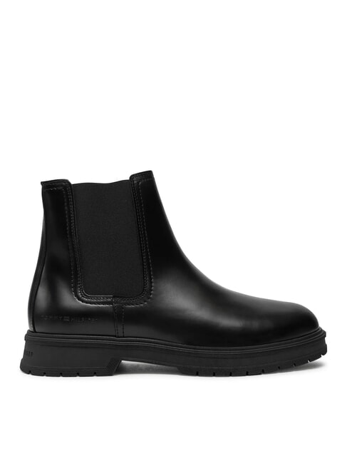 HILFIGER ABRASIV WAR Botines de piel estilo Chelsea negro - Zapatos Hombre