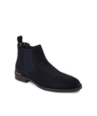 TOMMY HILFIGER CORE RWB HILFIGER Botines de ante azul - Zapatos Hombre - 3