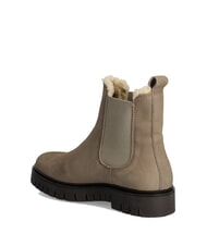 TOMMY HILFIGER TH JEANS Botines de piel nobuk caqui - Zapatos Mujer - 5