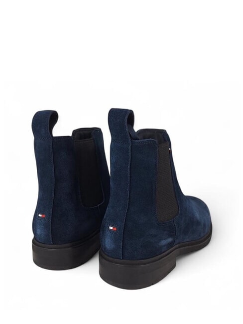 FLEXIBLE HILFIGER Botines de ante azul - Zapatos Hombre