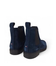 TOMMY HILFIGER FLEXIBLE HILFIGER Botines de ante azul - Zapatos Hombre - 3