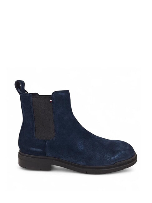 FLEXIBLE HILFIGER Botines de ante azul - Zapatos Hombre