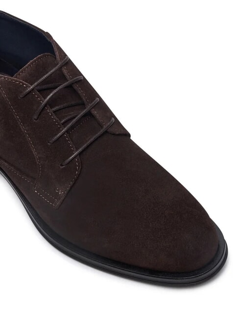 CORE RWB HILFIGER Botines de ante marr&oacute;n - Zapatos Hombre