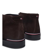 TOMMY HILFIGER CORE RWB HILFIGER Botines de ante marr&oacute;n - Zapatos Hombre - 4