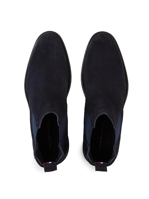 CORE RWB HILFIGER Botines de ante azul - Zapatos Hombre