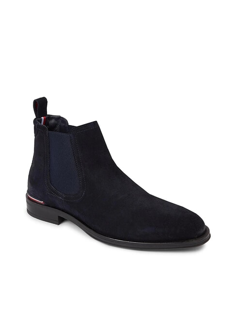 CORE RWB HILFIGER Botines de ante azul - Zapatos Hombre