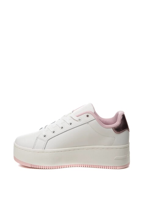 TOMMY JEANS Flatform Zapatillas altas rosa - Zapatos Mujer