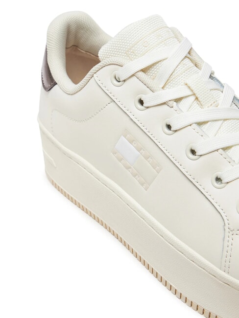TOMMY JEANS Flatform Zapatillas altas crudo - Zapatos Mujer