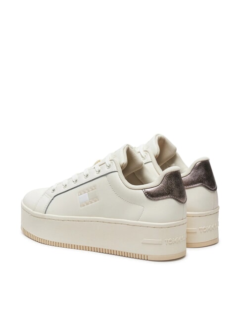 TOMMY JEANS Flatform Zapatillas altas crudo - Zapatos Mujer