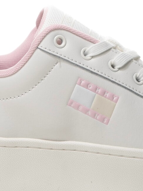 TOMMY JEANS Flatform Zapatillas altas rosa - Zapatos Mujer