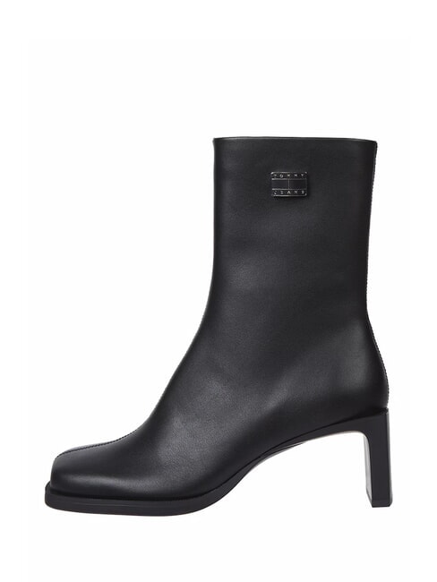 THE SOHO Botines de punta cuadrada con tac&oacute;n negro - Zapatos Mujer