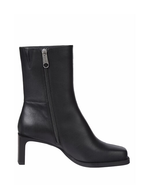 THE SOHO Botines de punta cuadrada con tac&oacute;n negro - Zapatos Mujer