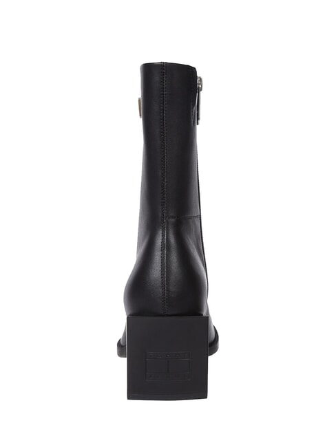 THE SOHO Botines de punta cuadrada con tac&oacute;n negro - Zapatos Mujer
