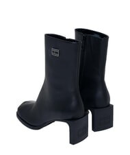 TOMMY HILFIGER THE SOHO Botines de punta cuadrada con tac&oacute;n negro - Zapatos Mujer - 5