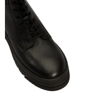 TOMMY HILFIGER TH JEANS Botines de plataforma de piel con cremallera negro - Zapatos Mujer - 3