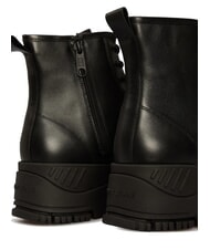TOMMY HILFIGER TH JEANS Botines de plataforma de piel con cremallera negro - Zapatos Mujer - 5