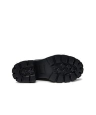 TOMMY HILFIGER TH JEANS Botines de piel con tac&oacute;n medio negro - Zapatos Mujer - 5