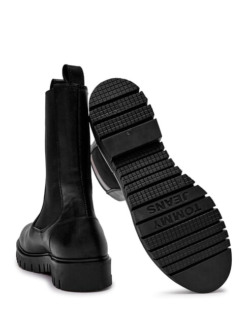 TH JEANS Botines de piel negro - Zapatos Mujer