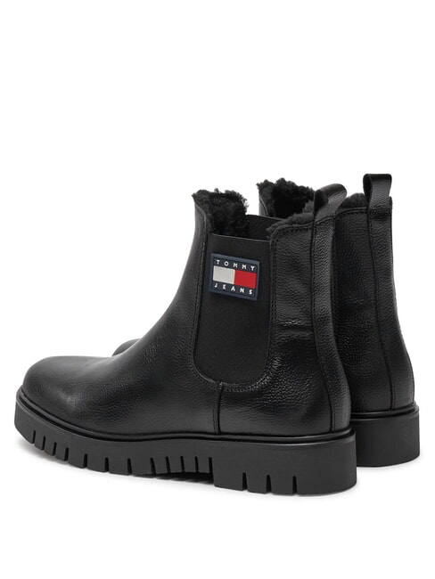 TH JEANS Botines de piel negro - Zapatos Mujer