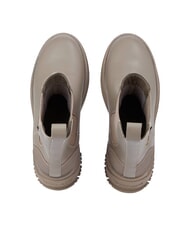 TOMMY HILFIGER TH JEANS  Botines altos de piel gris - Zapatos Mujer - 5