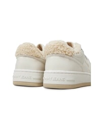 TOMMY HILFIGER TH JEANS Zapatillas de piel con aplicaci&oacute;n crudo - Zapatos Mujer - 5