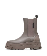 TOMMY HILFIGER TH JEANS  Botines altos de piel gris - Zapatos Mujer - 2