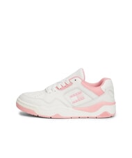 TOMMY HILFIGER TJW NEW BASKET Zapatillas de cuero rosa - Zapatos Mujer - 4