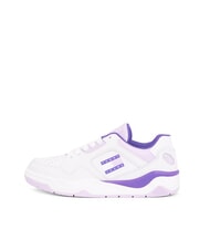 TOMMY HILFIGER TJW NEW BASKET Zapatillas de cuero p&uacute;rpura - Zapatos Mujer - 4