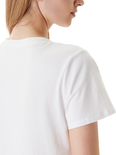 FLOWER BLING Camiseta con estampado y aplicaci&oacute;n purwhite - camiseta