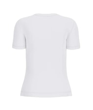 GUESS VN SS LIGHT BASIC Camiseta suave con cuello en V purwhite - camiseta - 5