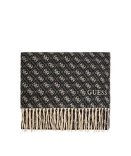 GUESS 4G LOGO bufanda con flecos NEGRO - Bufandas - 3