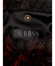 GUESS KATIA Bolso de hombro marr&oacute;n y negro multi - Bolsos Mujer - 4