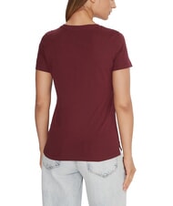 GUESS PEARLS LOVE TRIANGLE Camiseta con estampado y aplicaciones rojo negro - camiseta - 2