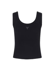 GUESS TRIANGLE PATCH Camiseta sin mangas jetbla - camiseta - 3
