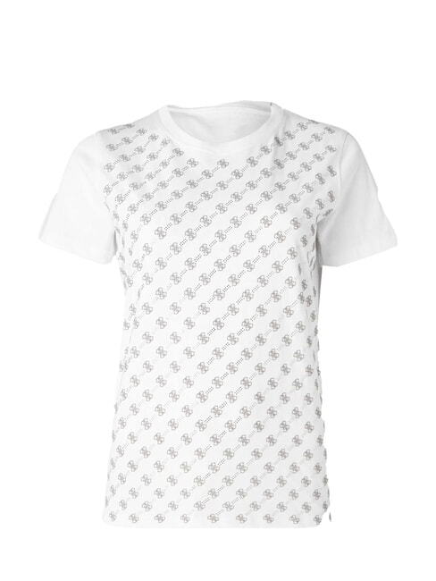 ALLOVER Camiseta de algod&oacute;n purwhite - camiseta