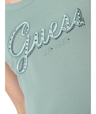 GUESS SCRIPT Camiseta de manga corta desvanecerse a jade - camiseta - 3