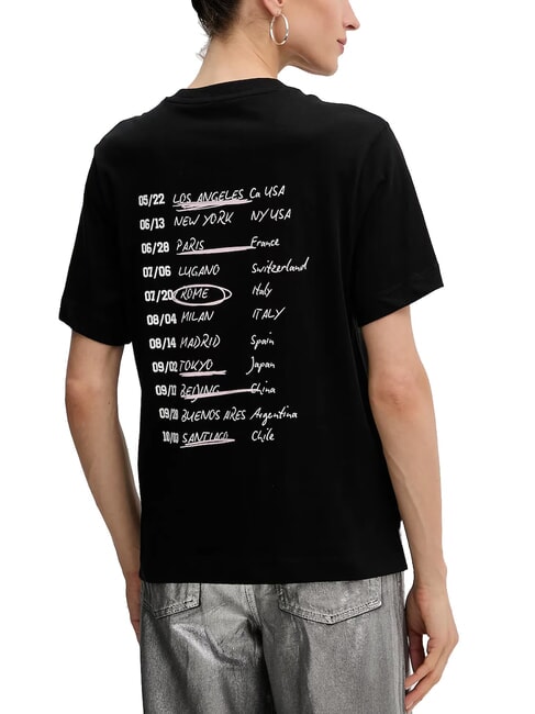 TOUR DATES Camiseta de algod&oacute;n jetbla - camiseta