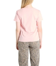 GUESS SS CN KRYSTAL TRIANGLE Camiseta de manga corta con tachuelas y pedrer&iacute;a perla rosa - camiseta - 2