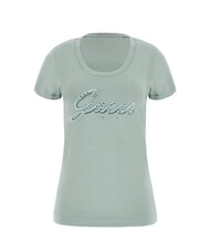 GUESS SCRIPT Camiseta de manga corta desvanecerse a jade - camiseta - 4