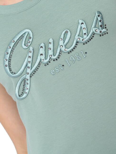 SCRIPT Camiseta de manga corta desvanecerse a jade - camiseta