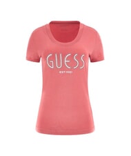 GUESS SS LOGO camiseta de manga corta coral - camiseta - 3
