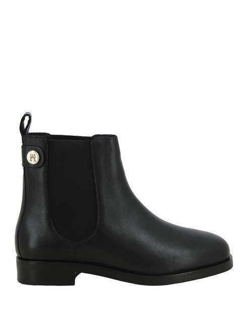 STUD LOW CHELSEA Bot&iacute;n de piel NEGRO - Zapatos Mujer