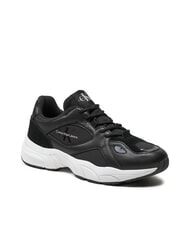 CALVIN KLEIN RETRO TENNIS MIX Zapatillas negro - Zapatos Mujer - 3