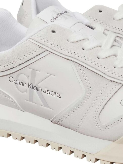 TOOTHY RUNNER Zapatillas de cuero blanco - Zapatos Mujer